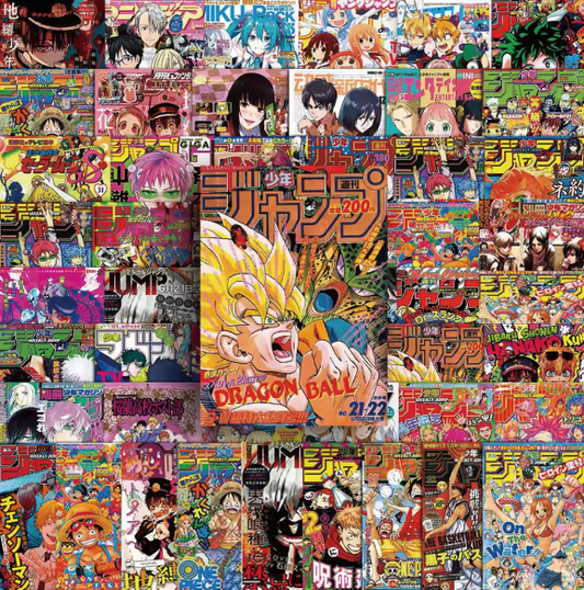10/30/51pcs Mix Anime Stickers